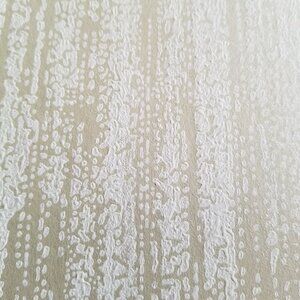 Vintage Wallpaper Sample Sheet Neutral Color Lines Design Craft Supply Dollhouse
